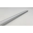 ENGITECHS - PR1002 PROFIL ALU A ENCASTRER GRIS 2M + CAPOT BLANC