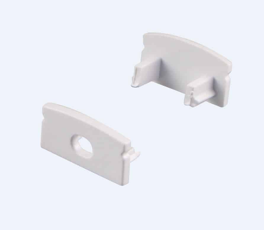 ENGITECHS - PR1005 BOUCHON DE FINITION EN MATIERE PLASTIQUE GRIS VENDU PAR LOT DE 2