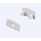 ENGITECHS - PR1005 BOUCHON DE FINITION EN MATIERE PLASTIQUE GRIS VENDU PAR LOT DE 2
