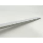 ENGITECHS - PR1005 PROFIL ALU SAILLIE GRIS 3M + CAPOT BLANC