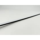ENGITECHS - PR1005 PROFIL ALU SAILLIE BLANC 1CM + CAPOT BLANC