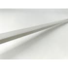 ENGITECHS - PR1005 PROFIL ALU SAILLIE BLANC 3M + CAPOT DIFFUSANT/OPAL
