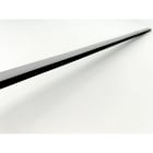 ENGITECHS - PR1005 PROFIL ALU SAILLIE NOIR 3M + CAPOT DIFFUSANT/OPAL
