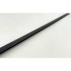 ENGITECHS - PR1005 PROFIL ALU SAILLIE NOIR 1CM + CAPOT TRANSPARENT
