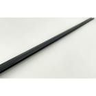 ENGITECHS - PR1005 PROFIL ALU SAILLIE NOIR 2M + CAPOT TRANSPARENT