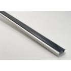 ENGITECHS - PR1006 PROFIL ALU A ENCASTRER BLANC 3M + DIFFUSEUR NOIR