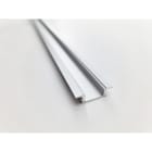 ENGITECHS - PR1007 PROFIL ALUMINIUM ENCASTRE GRIS 2M SANS CAPOT
