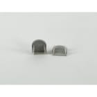 ENGITECHS - PR1009 BOUCHON DE FINITION EN MATIERE PLASTIQUE GRIS VENDU PAR LOT DE 2