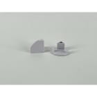 ENGITECHS - PR1012 BOUCHON DE FINITION EN MATIERE PLASTIQUE GRIS VENDU PAR LOT DE 2