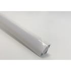 ENGITECHS - PR1012 PROFIL ALU D'ANGLE BLANC 3M + CAPOT OPAQUE