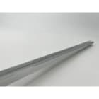 ENGITECHS - PR1012 PROFIL ALU D'ANGLE GRIS 2M + CAPOT TRANSPARENT