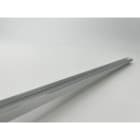 ENGITECHS - PR1012 PROFIL ALU D'ANGLE GRIS 1CM + CAPOT TRANSPARENT