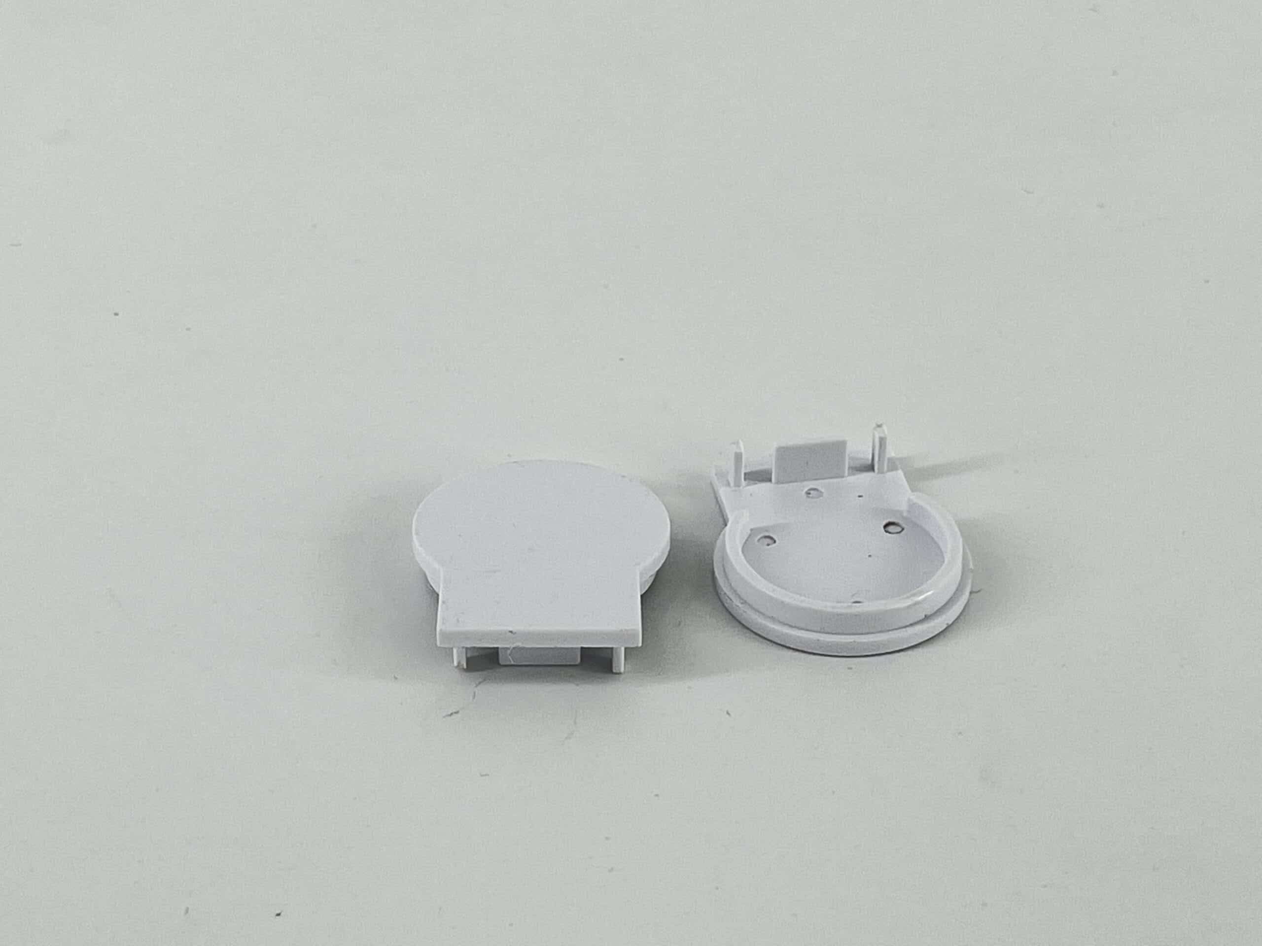 ENGITECHS - PR1019 BOUCHON DE FINITION EN MATIERE PLASTIQUE GRIS VENDU PAR LOT DE 2