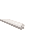 ENGITECHS - PR1019 PROFIL ALUMINIUM SAILLIE GRIS 1CM + CAPOT
