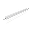 ENGITECHS - PR1020 PROFIL ALUMINIUM PLAQUO GRIS 1CM + CAPOT