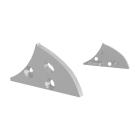 ENGITECHS - PR1023 BOUCHON DE FINITION EN MATIERE PLASTIQUE GRIS VENDU PAR LOT DE 2