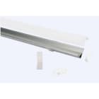 ENGITECHS - PR1024 PROFILE ALUMINIUM ANGLE GRIS D'UNE LONGUEUR DE 1CM + DIFFUSEUR