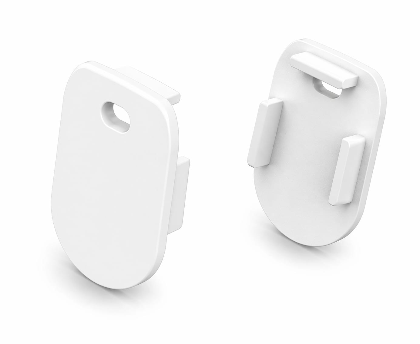 ENGITECHS - PR1032 BOUCHON DE FINITION EN MATIERE PLASTIQUE BLANC VENDU PAR LOT DE 2