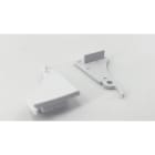 ENGITECHS - PR1033 BOUCHON DE FINITION EN MATIERE PLASTIQUE VENDU PAR LOT DE 2 GRIS