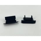 ENGITECHS - PR1038 BOUCHON DE FINITION EN MATIERE PLASTIQUE VENDU PAR LOT DE 2 NOIR
