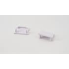 ENGITECHS - PR1041 BOUCHON DE FINITION EN MATIERE PLASTIQUES BLANC VENDU PAR LOT DE 2