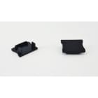 ENGITECHS - PR1041 BOUCHON DE FINITION EN MATIERE PLASTIQUES NOIR VENDU PAR LOT DE 2
