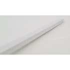 ENGITECHS - PR1041 PROFILE SAILLIE D'UNE LONGUEUR DE 1CM BLANC + DIFFUSEUR