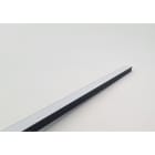 ENGITECHS - PR1041 PROFIL ALU EN SAILLIE, 1CM, NOIR + DIFFUSEUR