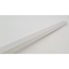 ENGITECHS - PR1041 PROFIL ALU EN SAILLIE, SUR-MESURE, BLANC + DIFFUSEUR