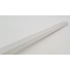 ENGITECHS - PR1041 PROFIL ALU EN SAILLIE, 2M, BLANC + DIFFUSEUR