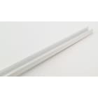 ENGITECHS - PR1041 PROFIL ALU EN SAILLIE, 2M, BLANC + DIFFUSEUR