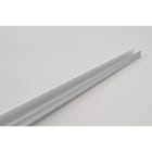 ENGITECHS - PR1041 PROFIL ALU EN SAILLIE, 2M, GRIS + DIFFUSEUR