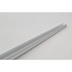 ENGITECHS - PR1041 PROFIL ALU EN SAILLIE, 2M, GRIS + DIFFUSEUR