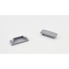 ENGITECHS - PR1045 BOUCHON DE FINITION EN MATIERE PLASTIQUES GRIS VENDU PAR LOT DE 2