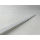 ENGITECHS - PR1045 PROFIL ALU EN SAILLIE, 2M, BLANC + DIFFUSEUR