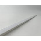 ENGITECHS - PR1045 PROFIL ALU EN SAILLIE, 2M, BLANC + DIFFUSEUR