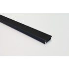 ENGITECHS - PR1045 PROFILE SAILLIE D'UNE LONGUEUR DE 1CM NOIR + DIFFUSEUR