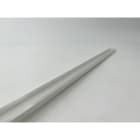ENGITECHS - PR1045 PROFIL ALU EN SAILLIE, 1CM, BLANC + DIFFUSEUR