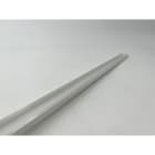 ENGITECHS - PR1045 PROFIL ALU EN SAILLIE, 1CM, BLANC + DIFFUSEUR