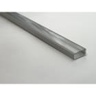 ENGITECHS - PR1045 PROFIL ALU EN SAILLIE, 2M, GRIS + DIFFUSEUR