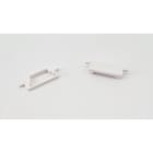 ENGITECHS - PR1046 BOUCHON DE FINITION EN MATIERE PLASTIQUES BLANC VENDU PAR LOT DE 2