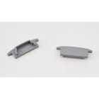 ENGITECHS - PR1046 BOUCHON DE FINITION EN MATIERE PLASTIQUES GRIS VENDU PAR LOT DE 2