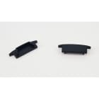 ENGITECHS - PR1046 BOUCHON DE FINITION EN MATIERE PLASTIQUES NOIR VENDU PAR LOT DE 2