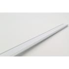 ENGITECHS - PR1046 PROFIL ALU ENCASTRE, 2M, GRIS + DIFFUSEUR