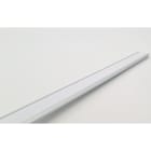 ENGITECHS - PR1046 PROFIL ALU ENCASTRE, 2M, GRIS + DIFFUSEUR