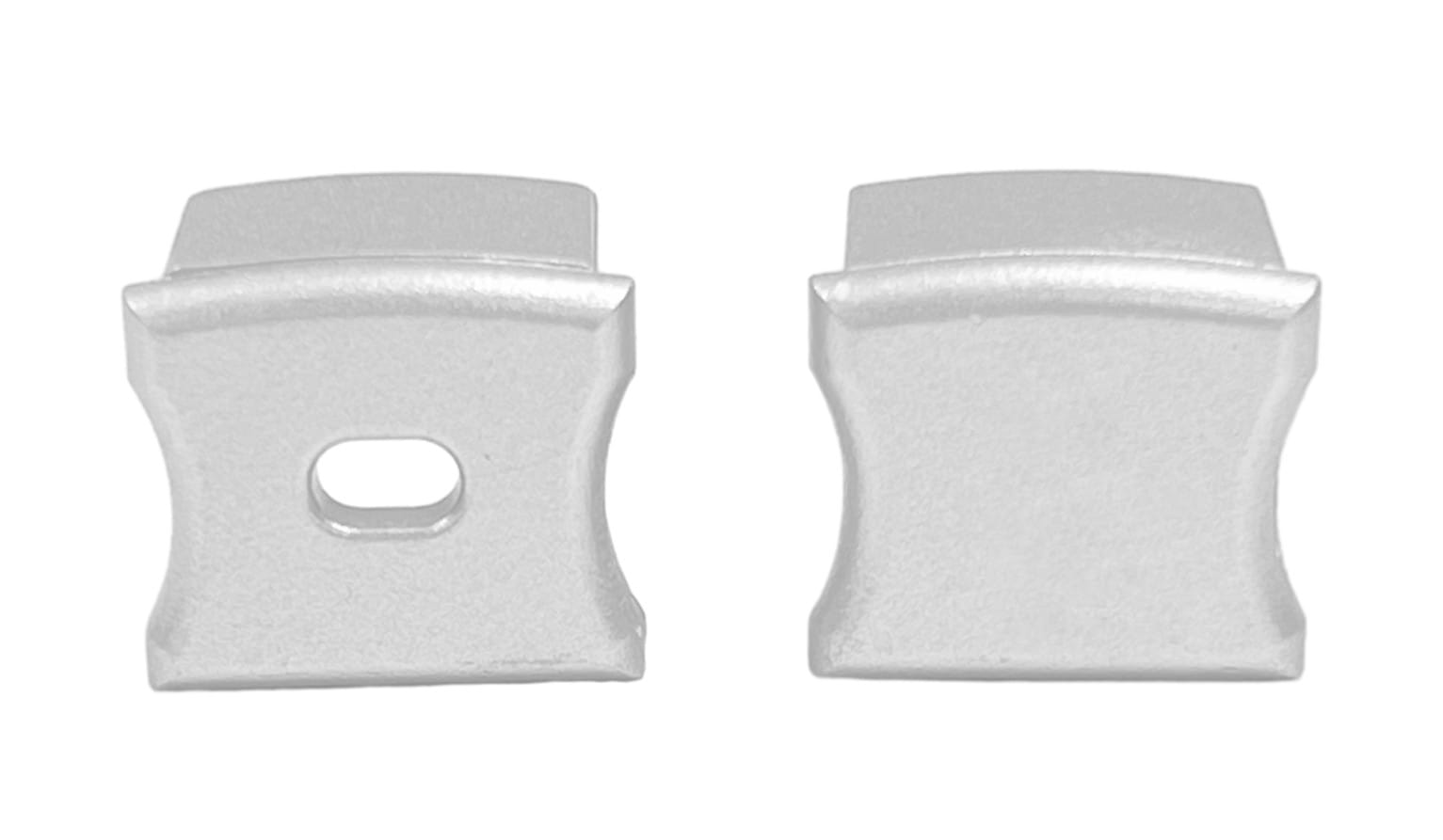 ENGITECHS - PR1048 BOUCHON DE FINTION GRIS EN PLASTIQUE VENDU PAR 2