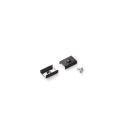 ENGITECHS - PR2000 CLIPS DE FIXATION INOX NOIR VENDU PAR LOT DE 2