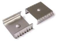 ENGITECHS - PR2000 CLIPS DE FIXATION U73 INOX VENDU PAR LOT DE 2