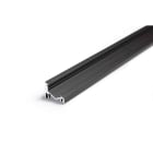 ENGITECHS - PR2001C PROFIL ALUMINIUM ANGLE NOIR 1CM + CAPOT
