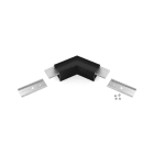 ENGITECHS - PR2003 CONNECTEUR D'ANGLE 120 DEGRES NOIR VENDU A L'UNITE
